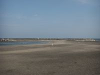 一ノ宮海岸で海水浴
